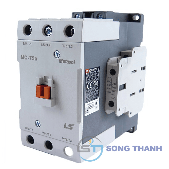 Contactor MC-75a 110V 75A 37kW 2NC+2NO
