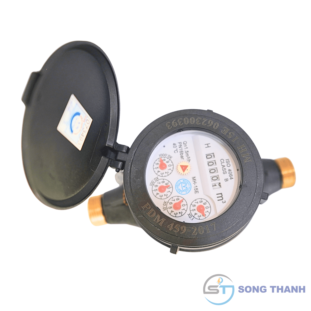 Đồng hồ thân nhựa, loại từ, đa tia, cấp B MH - DN20