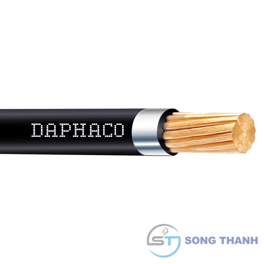Cáp điện lực hạ thế 1 lõi, ruột đồng 0,6/1 kV, tiết diện 2 mm²