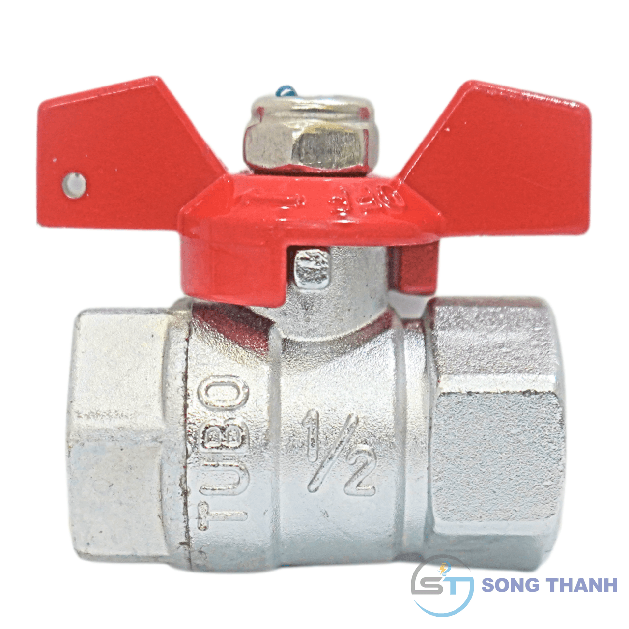 Van bi hợp kim tay bướm TUBO - DN15
