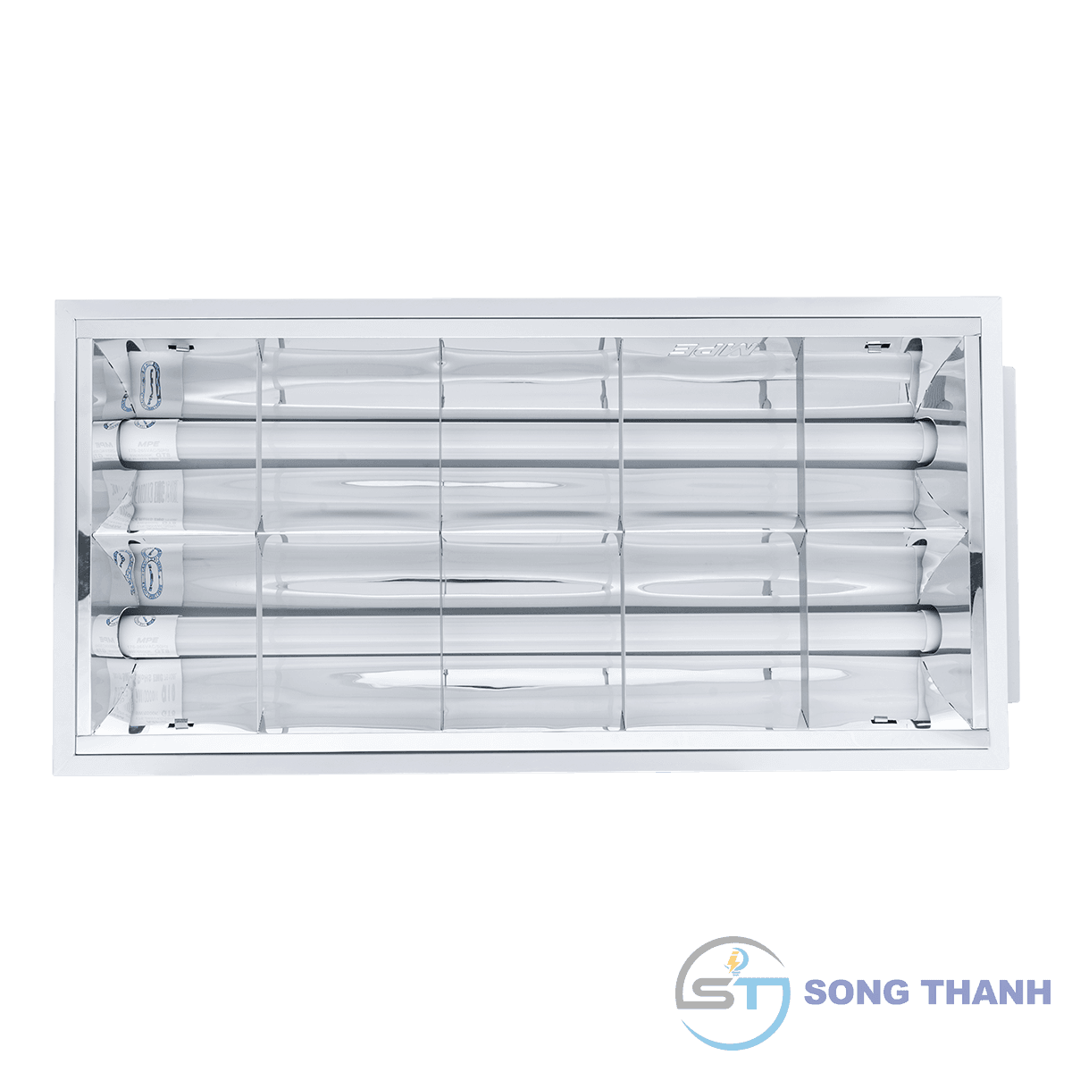Bộ máng xương cá led tube 2 bóng
