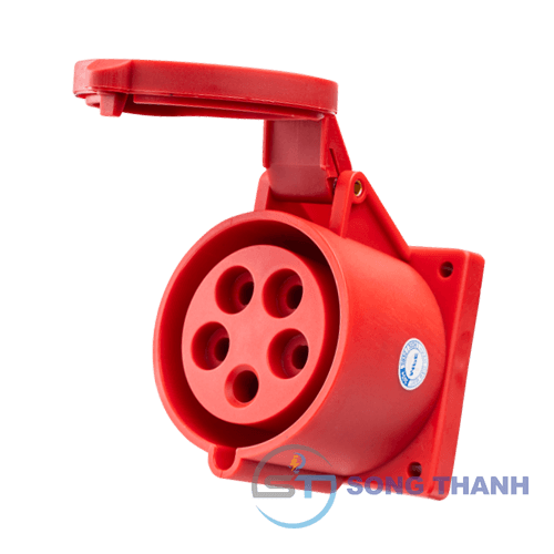 Ổ cắm cố định gắn âm 3P+N+E