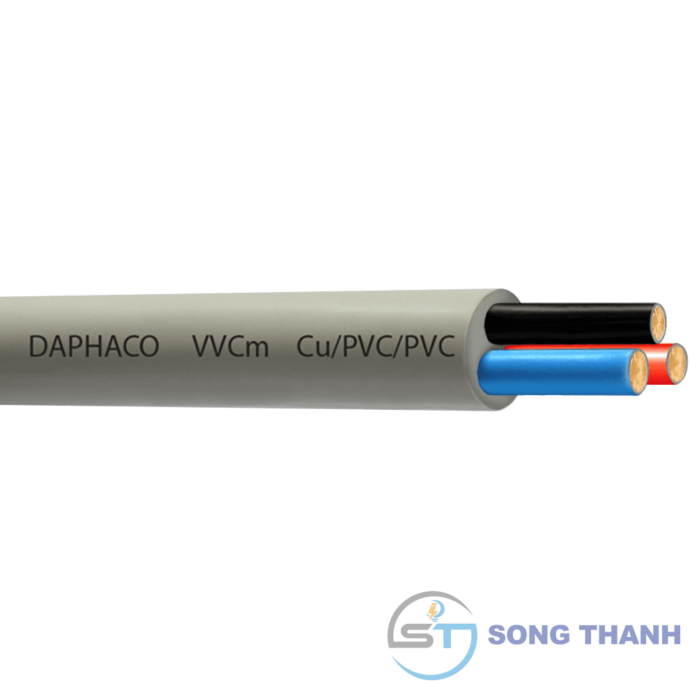 Dây cáp pha mềm 3 lõi, ruột đồng 300V