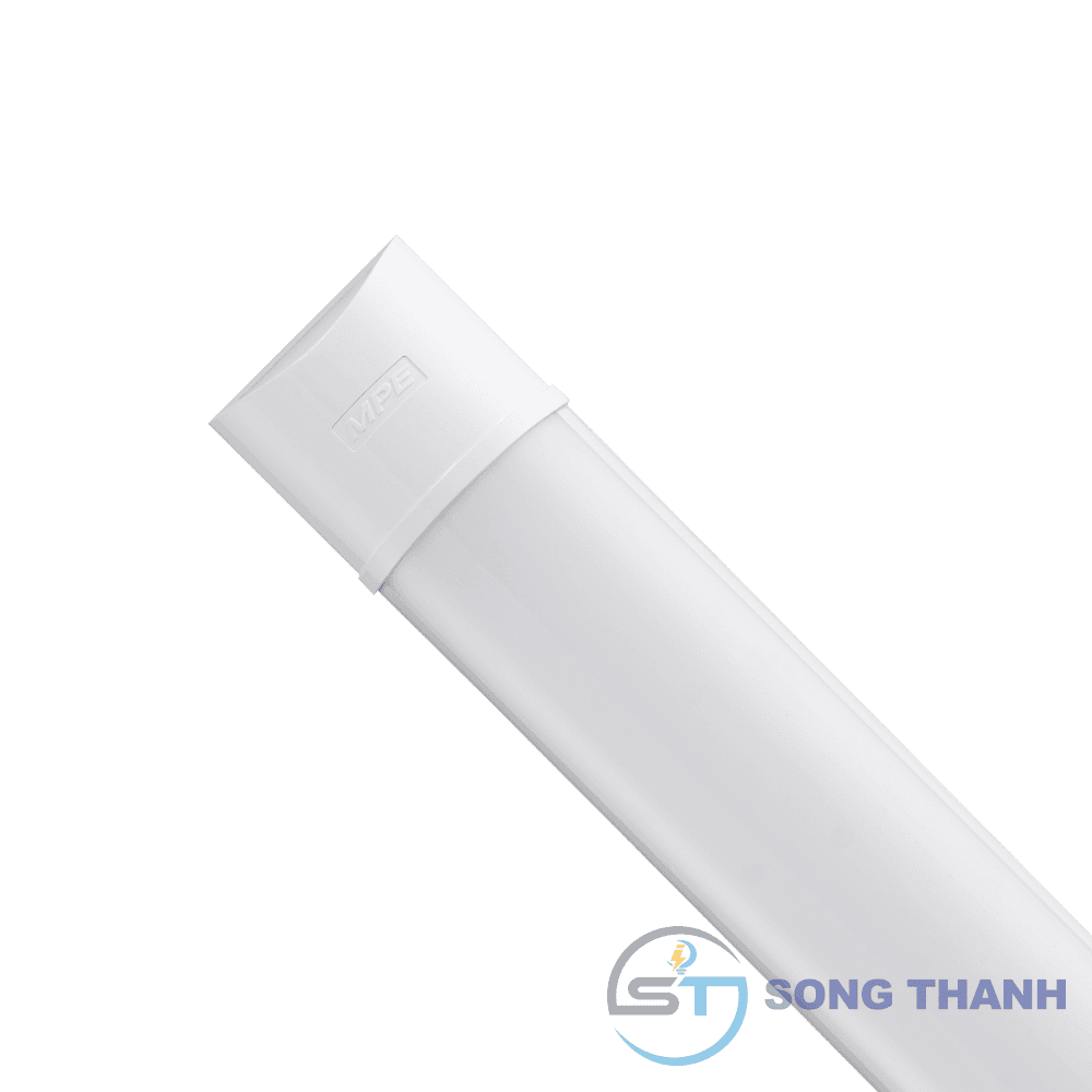 Đèn led bán nguyệt 1.2m, thân nhựa,