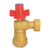 Van góc đồng liên hợp tay khóa MIHA - DN15