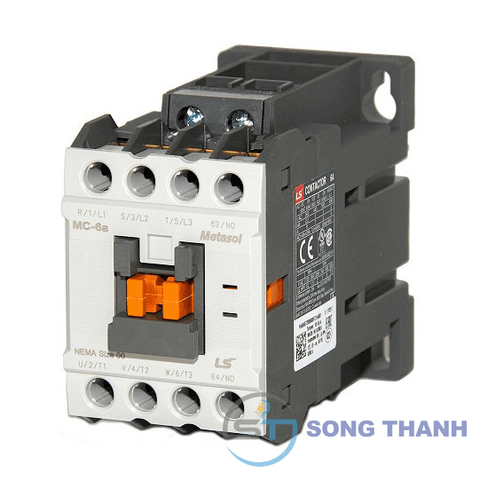Contactor 10V 6A 3kW 1NO