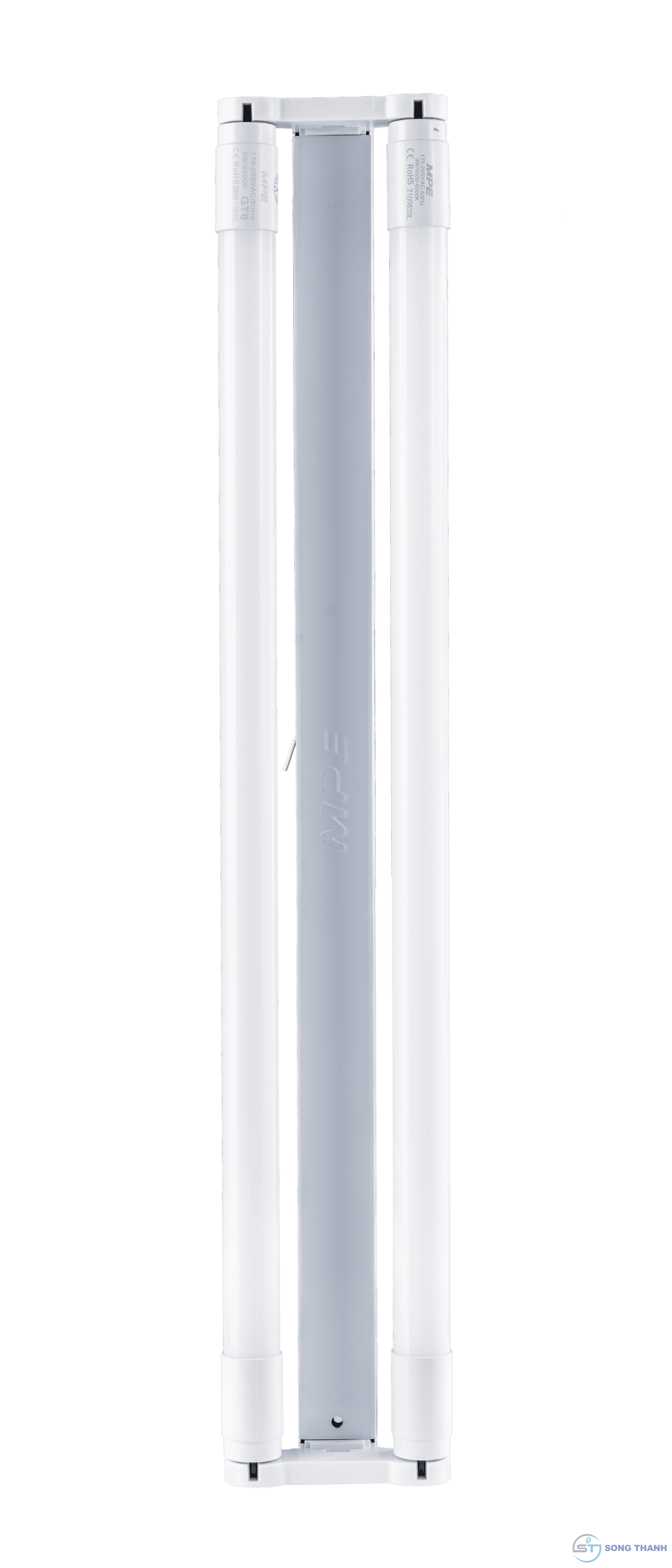 Bộ đèn led tube thủy tinh đôi 1.2m