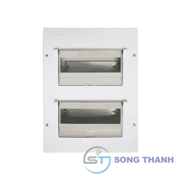 Tủ điện âm tường 20 Module vỏ kim loại