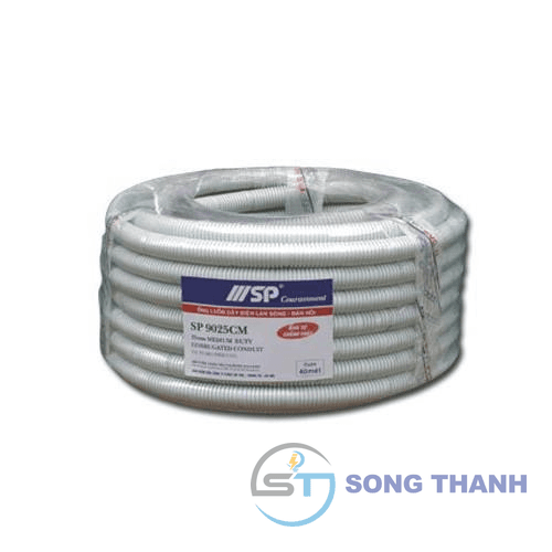 SP 9016CM - Ống luồn đàn hồi (Ruột Gà) - Loại Tự Chống Cháy