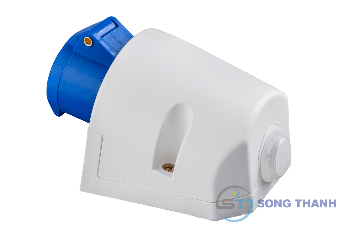 Ổ cắm cố định gắn nổi 2P+E